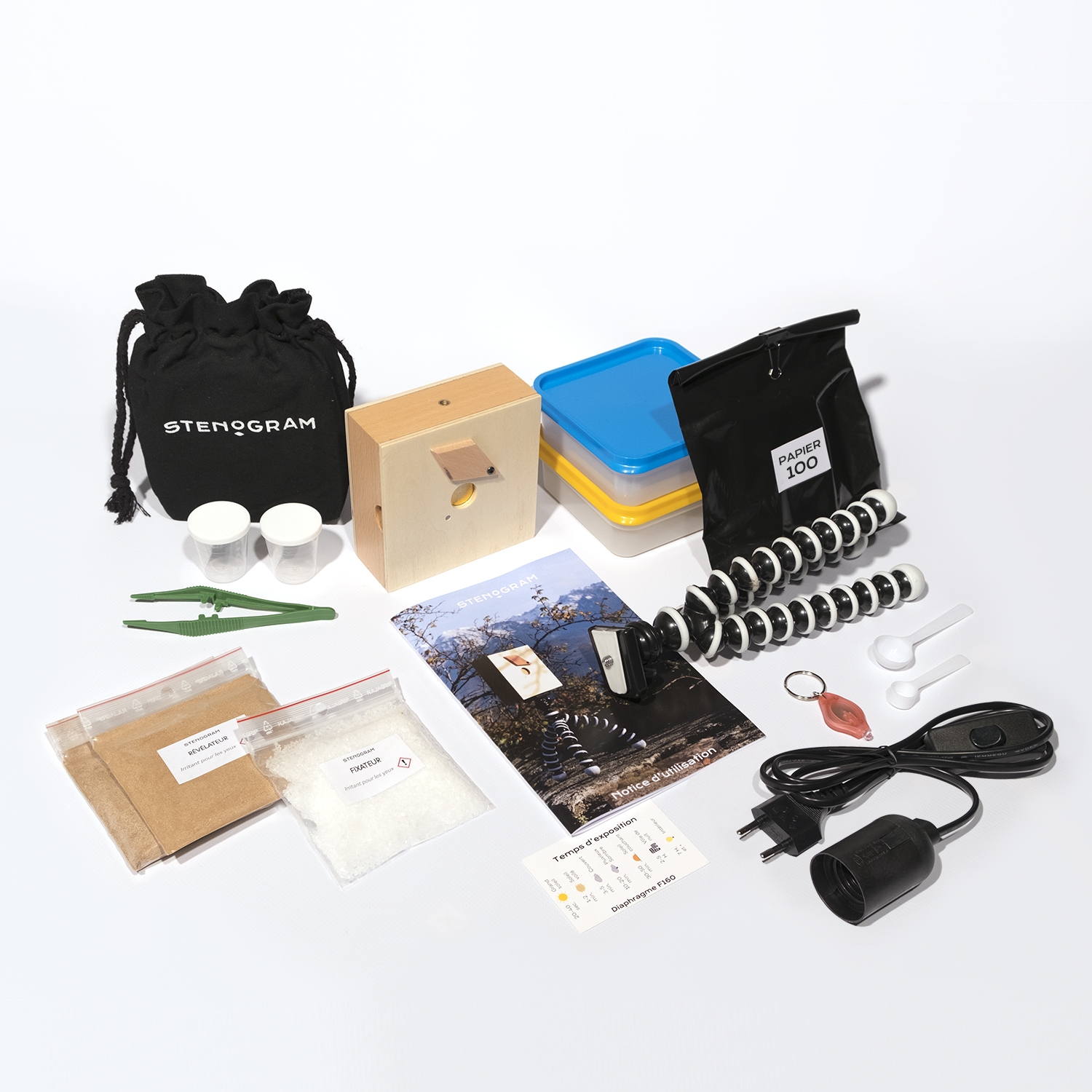 Kit Deluxe (100 recharges + socle d'ampoule)